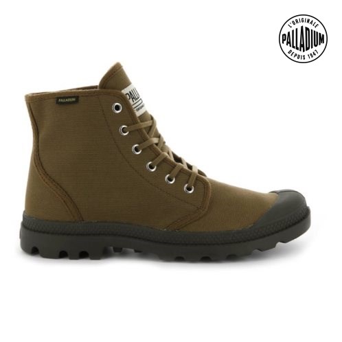 Bottes Palladium Pampa Hi Originale Homme Marron | FR CRD809A